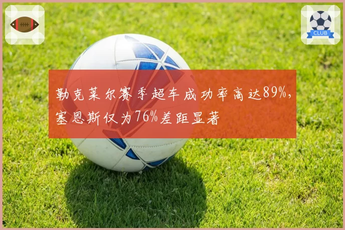 勒克莱尔赛季超车成功率高达89%，塞恩斯仅为76%差距显著